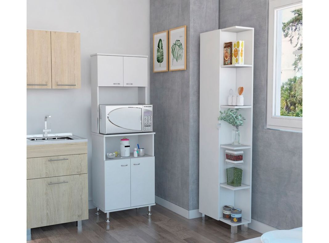 Muebles de Cocina: Microondas + Optimizador Diseño 4 TuHome-5