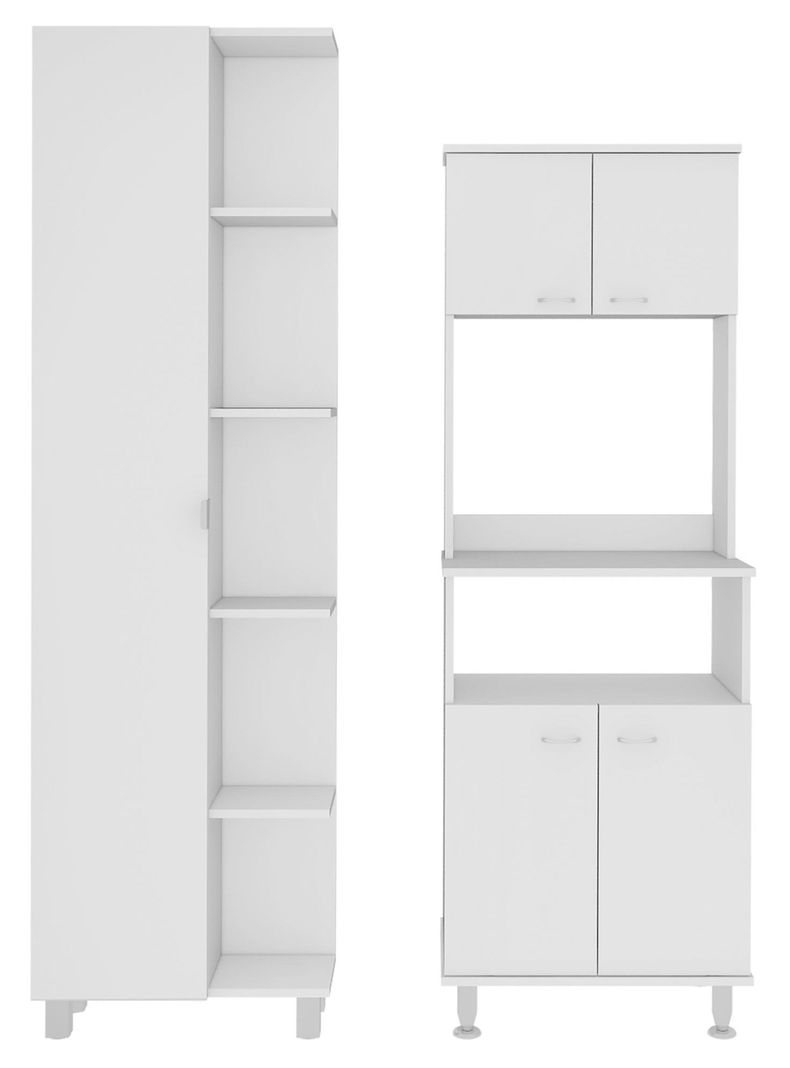 Muebles de Cocina: Microondas + Optimizador Diseño 4 TuHome-0