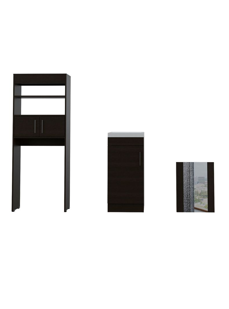 Mueble Lavamanos + Baño + Espejo Madrid-0