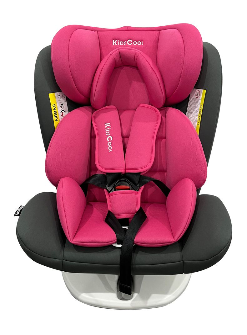 Silla de Auto Giro 360° Rosada-1