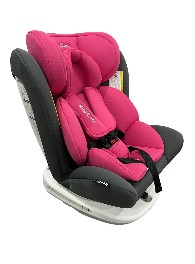 Silla de Auto Giro 360° Rosada-0