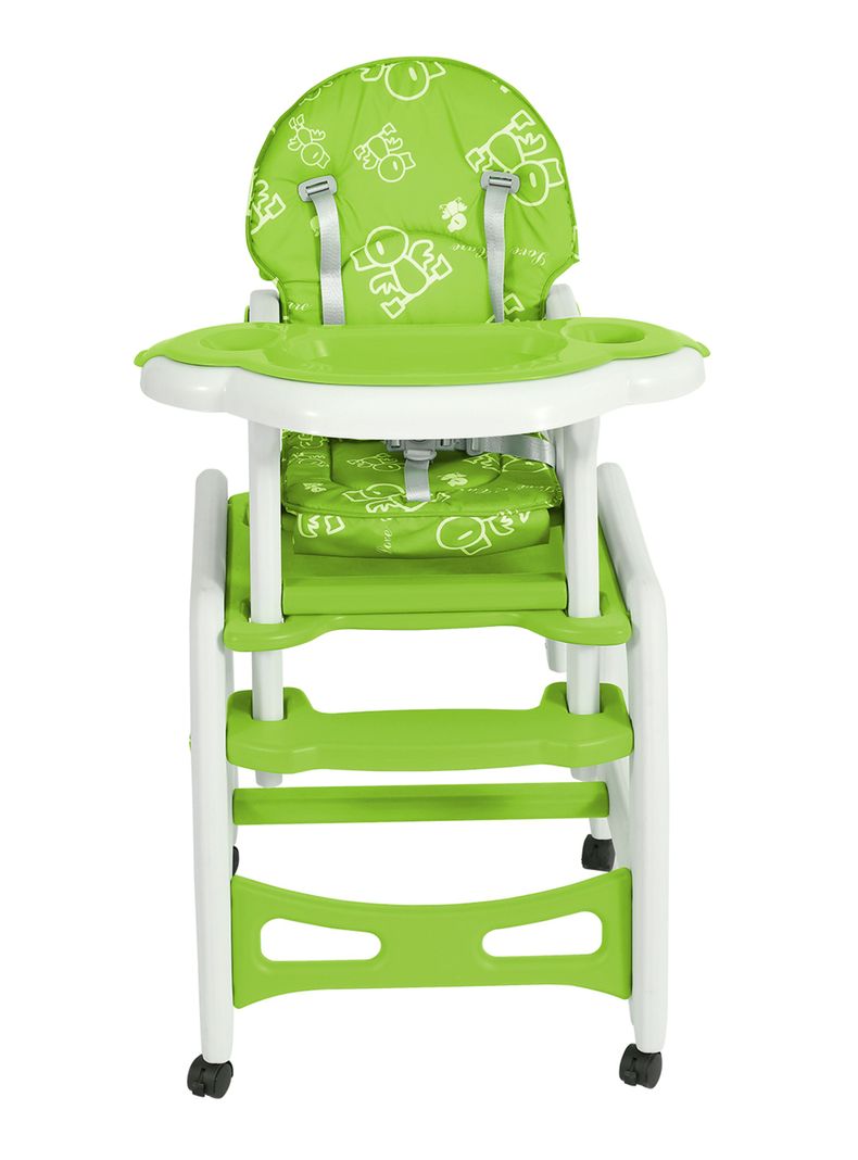 Silla de Comer New 3 Funciones Verde-1