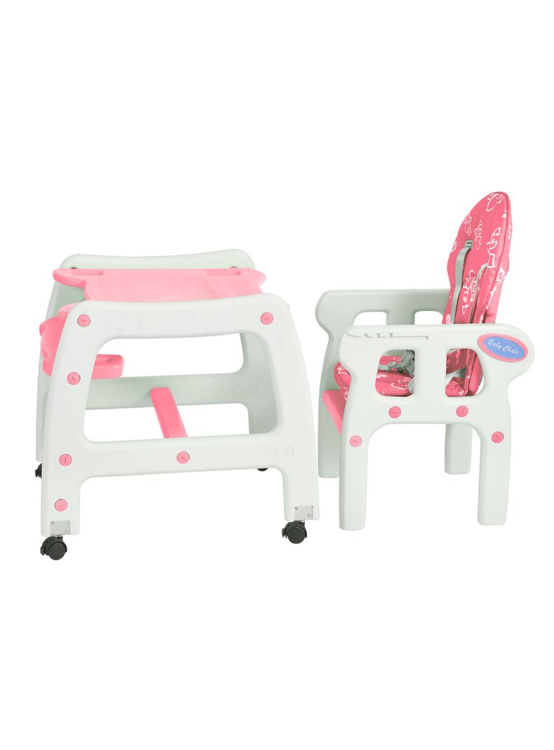 Silla de Comer New 3 Funciones Rosa-2