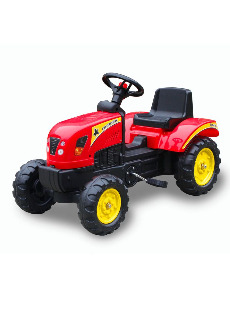 Tractor a Pedal Rojo-0