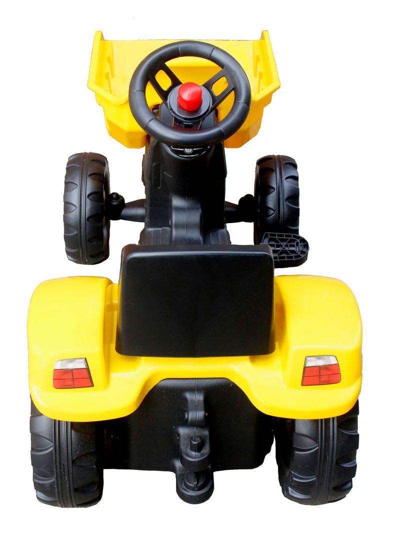 Tractor con Pala Amarillo-2