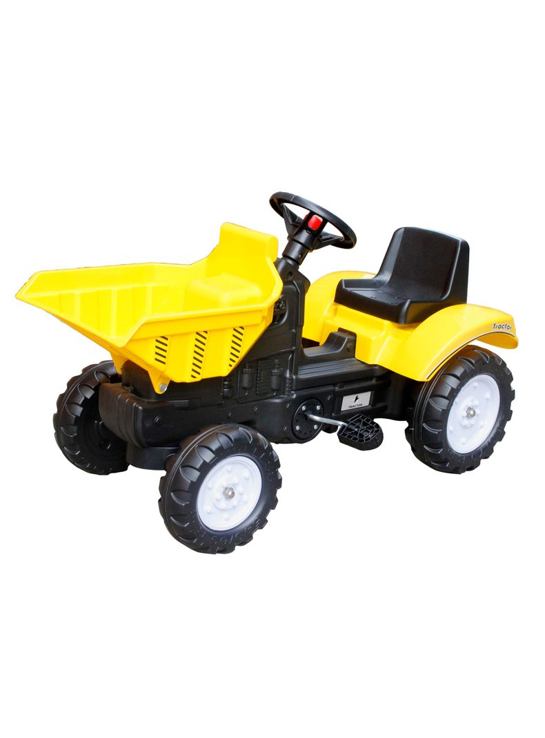Tractor con Pala Amarillo-1