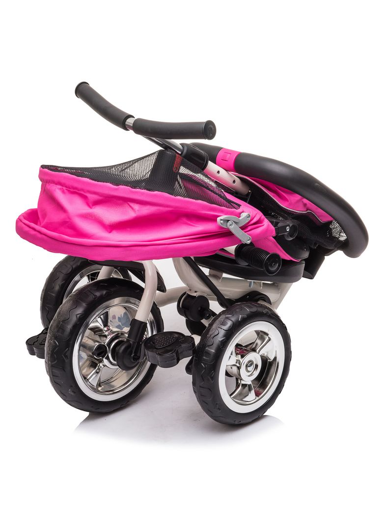 Triciclo Plegable Canopy Rosado-4