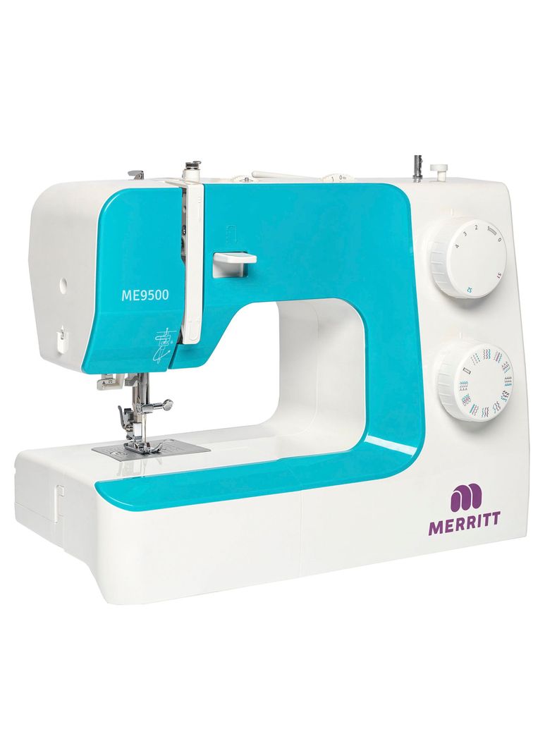Máquina de Coser ME9500 Calipso y Blanco-1
