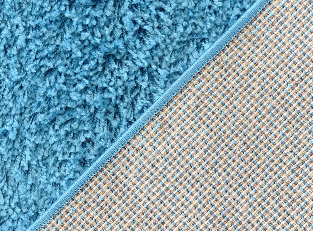 Bajada de Cama Shaggy Lisa 50x100 cm Turquesa-2