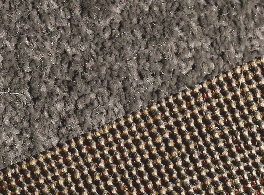 Alfombra Frise Lisa 150x200 cm Gris-1