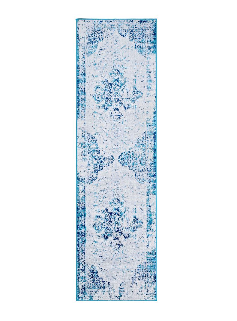 Alfombra de Pasillo 70 x 230 cm Elit Azul-0