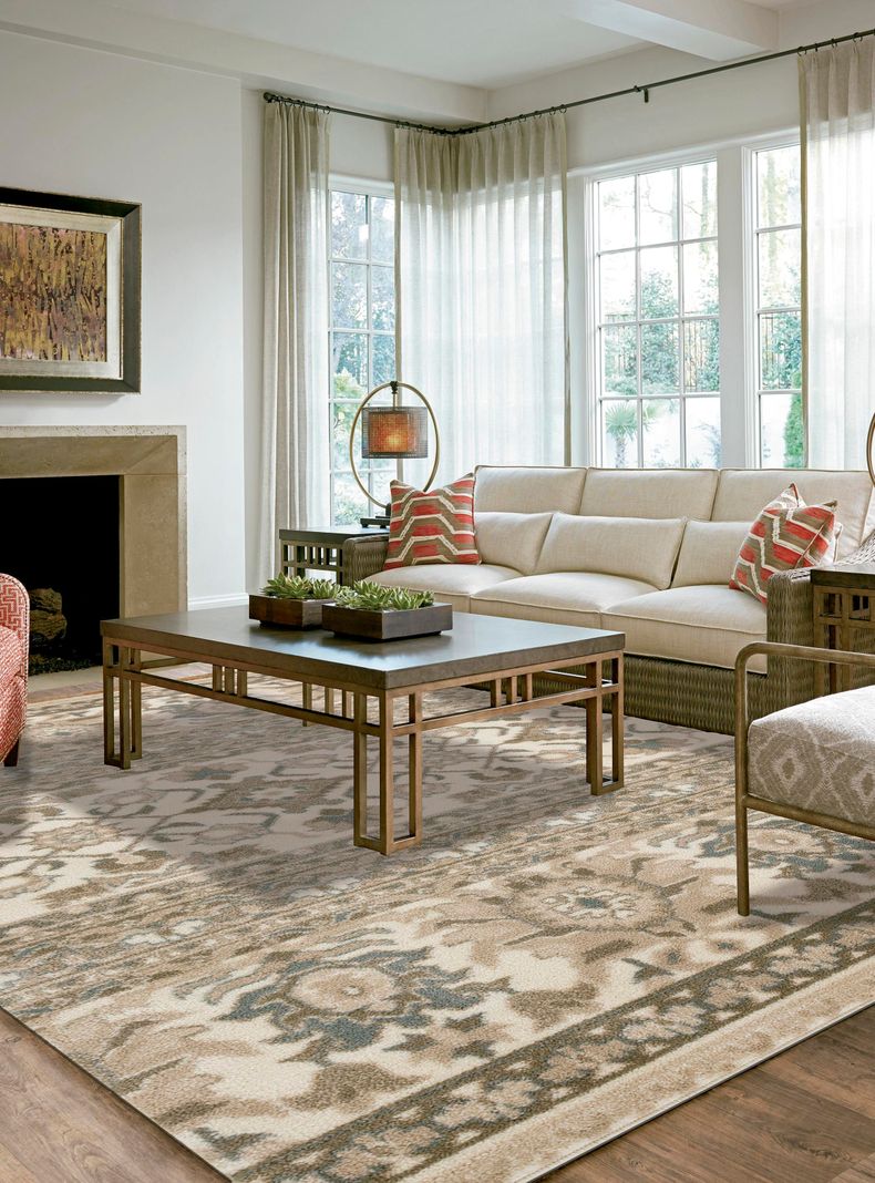 Alfombra Compel 160x235 cm  Beige-2