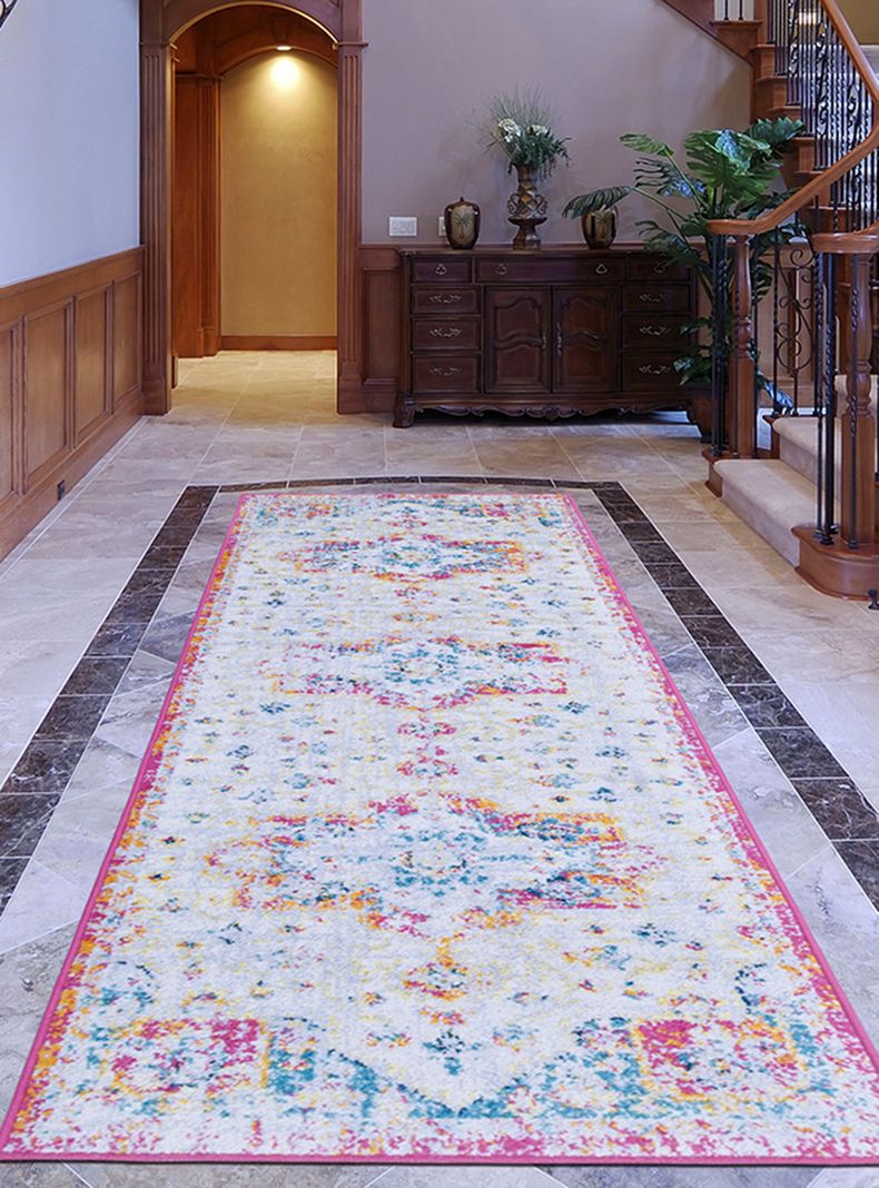 Alfombra de Pasillo 70 x 230 cm Elit78 Rosado-1