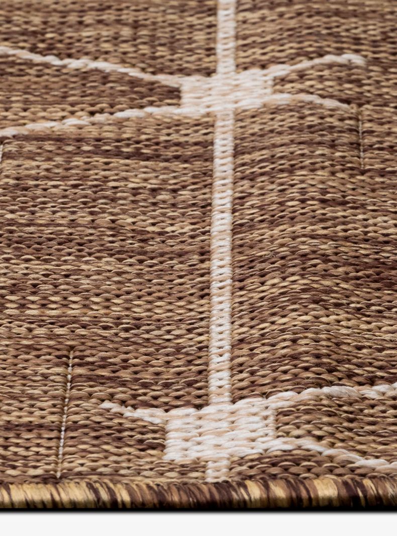 Alfombra Sisal Poseidón 160x230 cm Café-1
