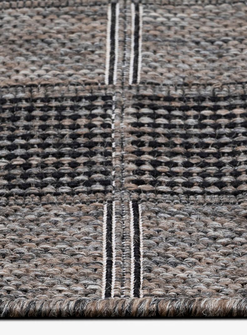 Alfombra Sisal Dawn 160x230 cm Negro-1
