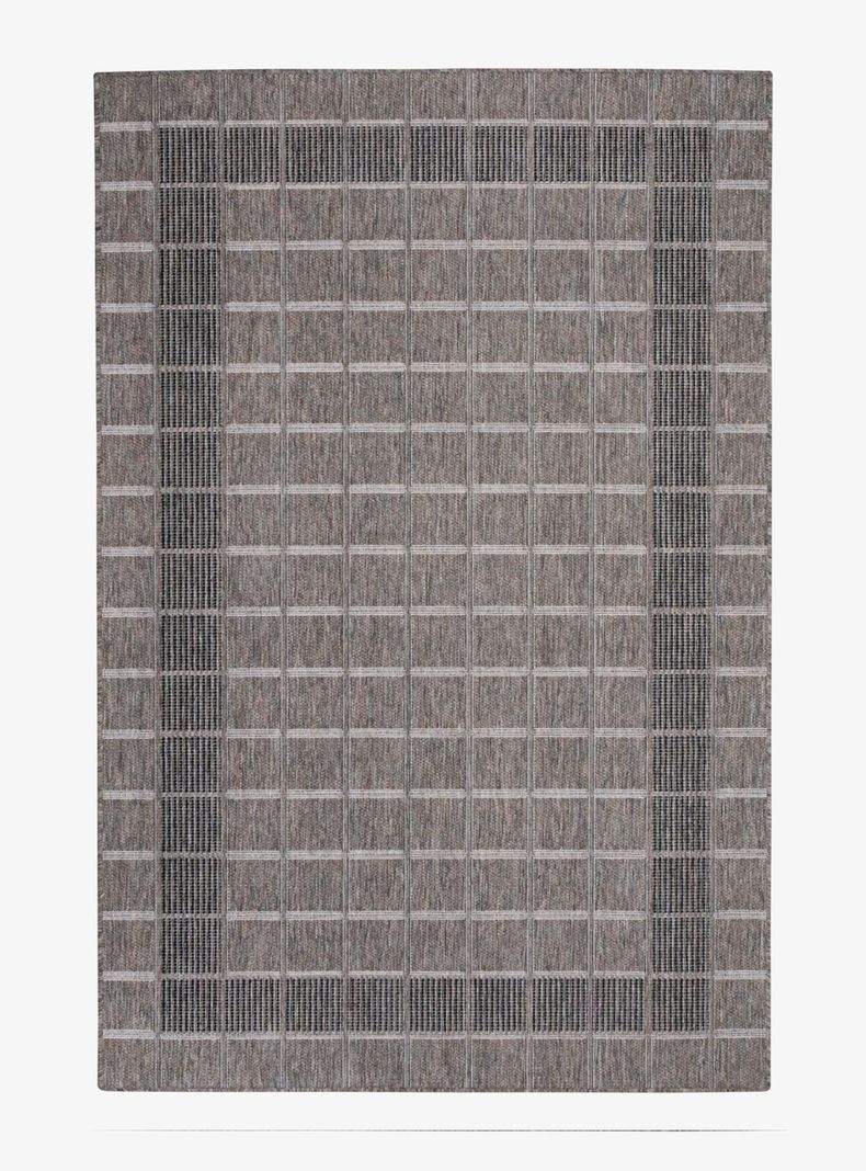 Alfombra Sisal Dawn 160x230 cm Negro-0