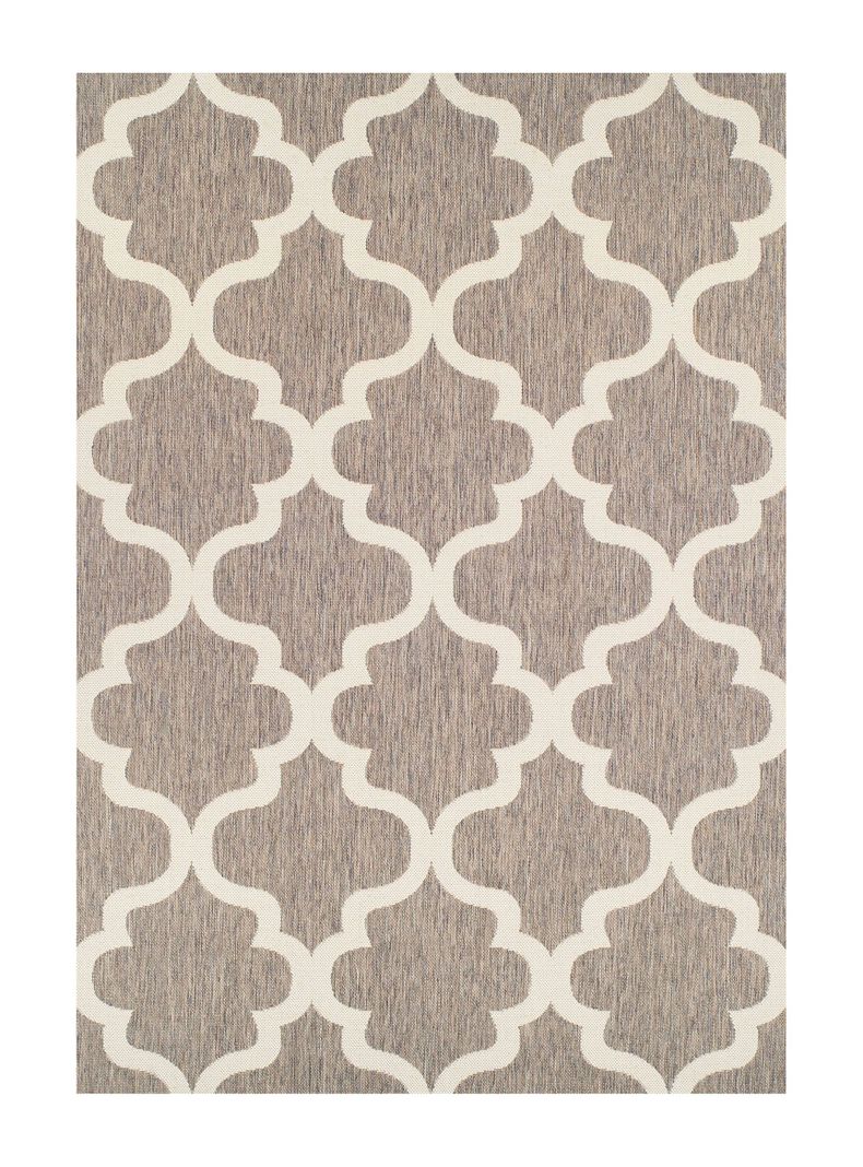 Alfombra Sisal 200x285 cm Gray-0