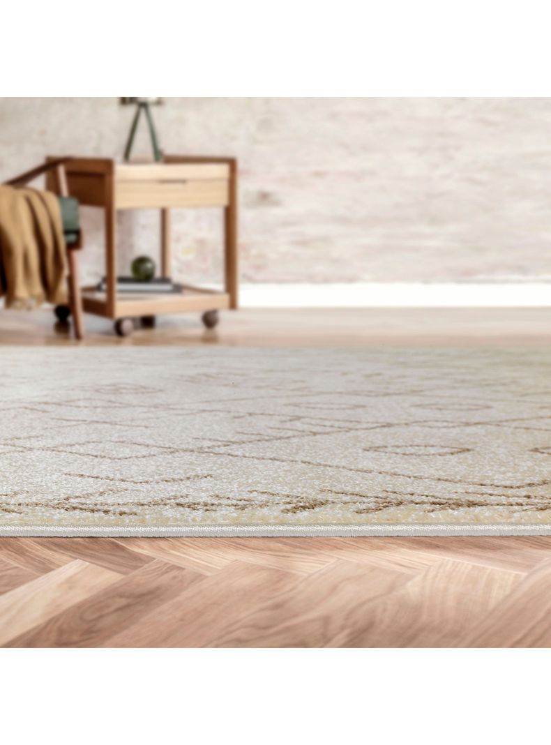 Alfombra 200 x 290 cm Florida Beige-5