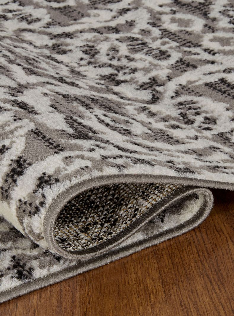 Alfombra Kashank 153x213 cm Gris-1