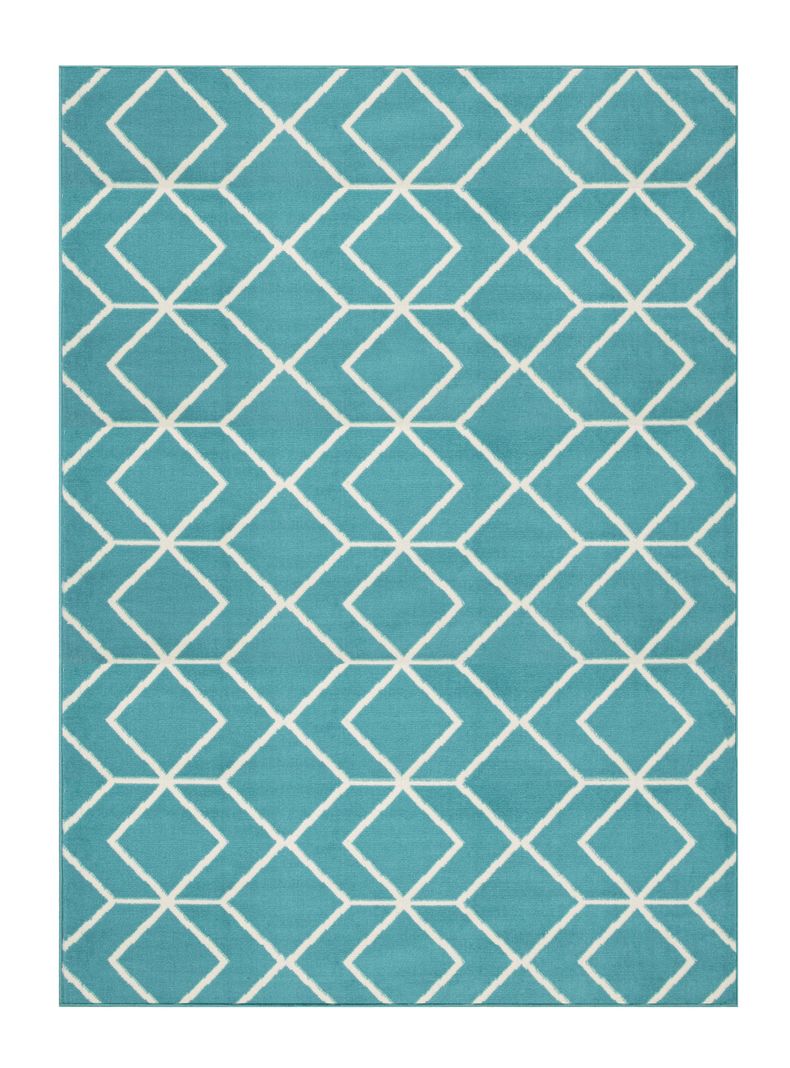 Alfombra Kashank 153x213 cm Azul D2
