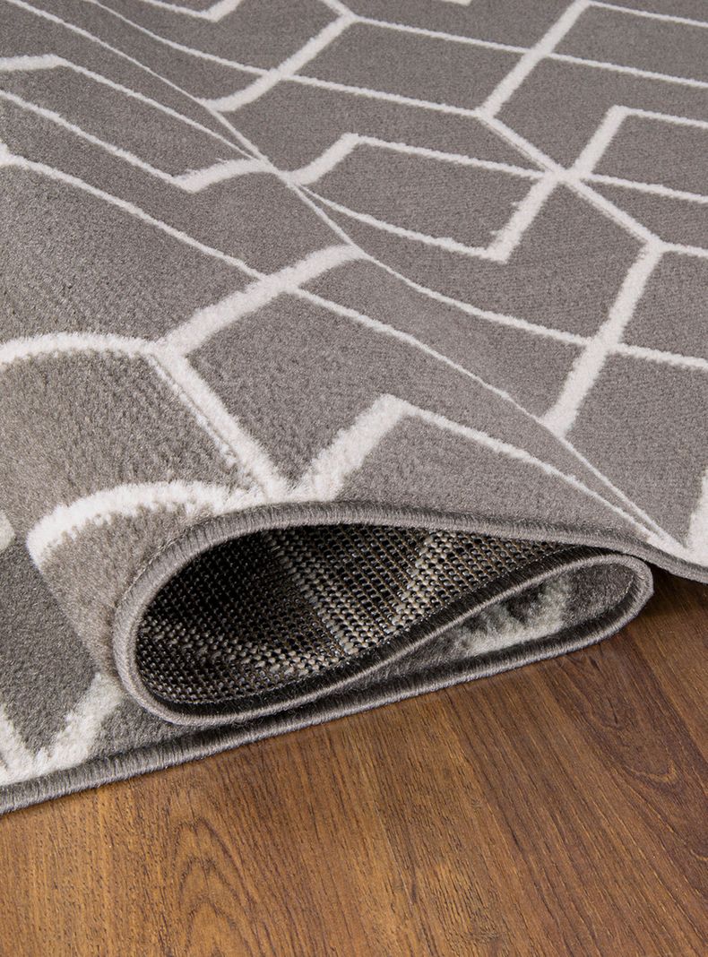 Alfombra 153 x 213 cm Kashank 507 Gris-1