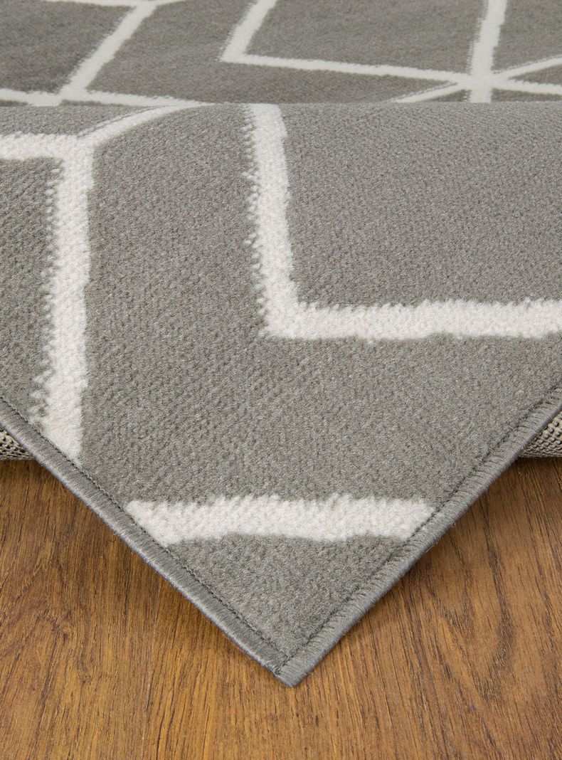 Alfombra 153 x 213 cm Kashank 507 Gris-2