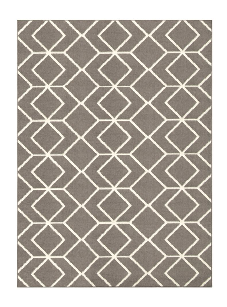 Alfombra Kashank 200x290 cm Gris D1-0