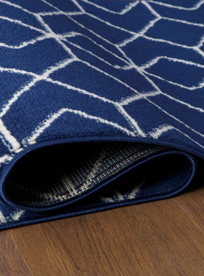Alfombra Kashank 153x213 cm Azul Marino-1
