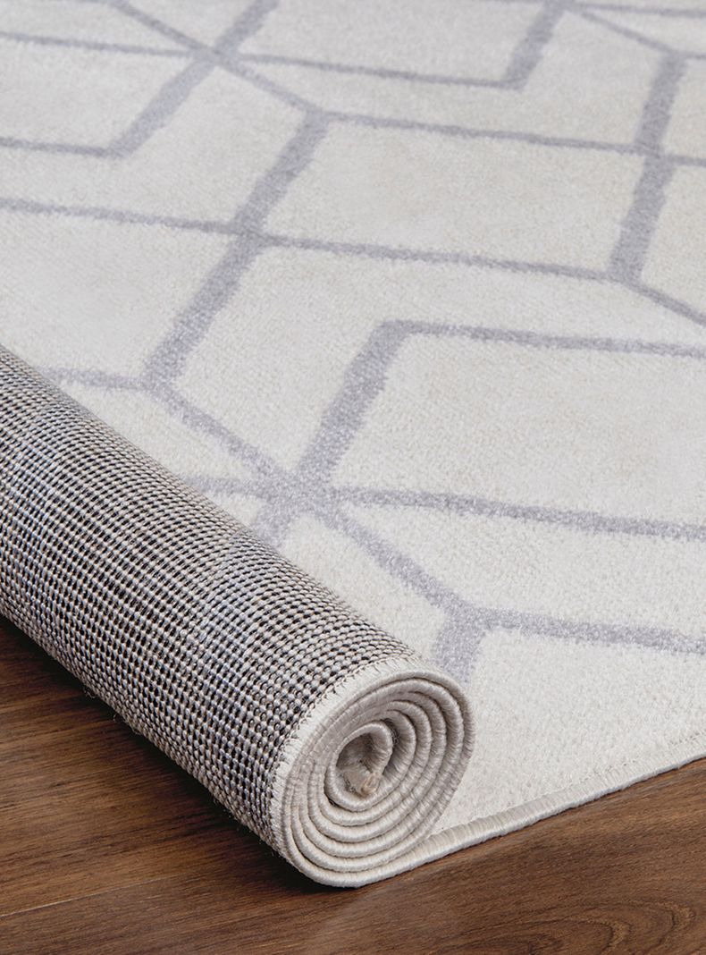 Alfombra Kashank 245x305 cm Blanco-3