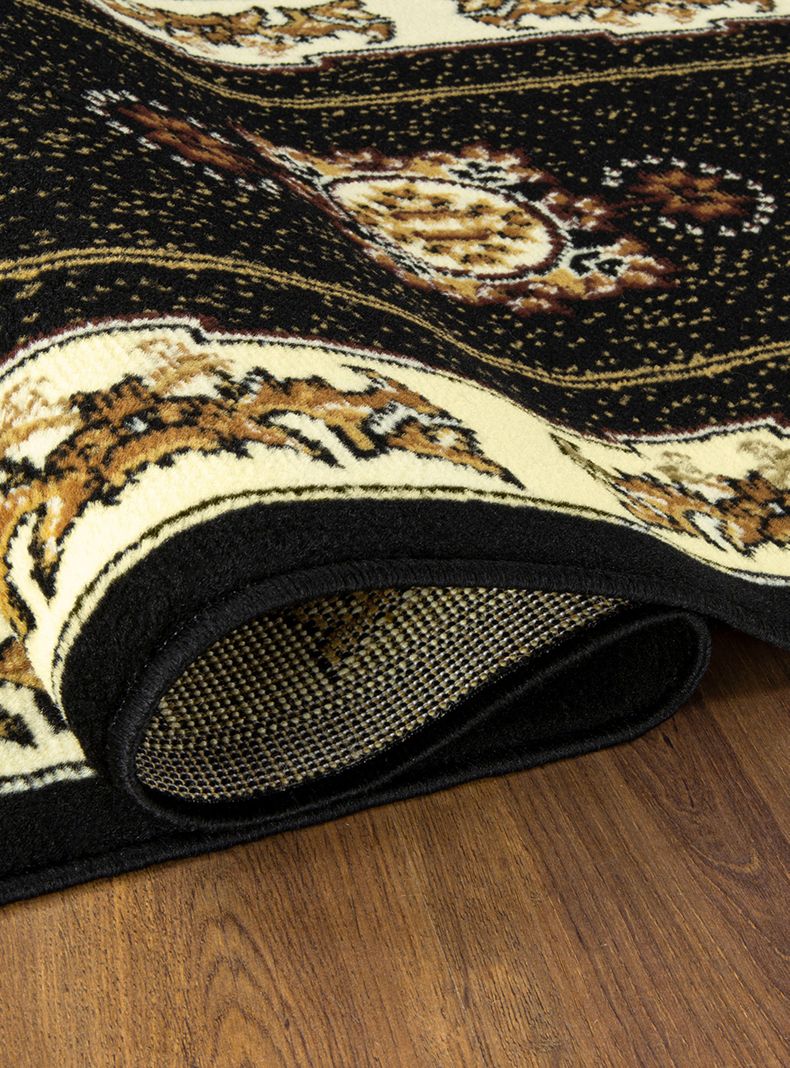 Alfombra 245 x 305 cm Kashank 4670 Negro-1
