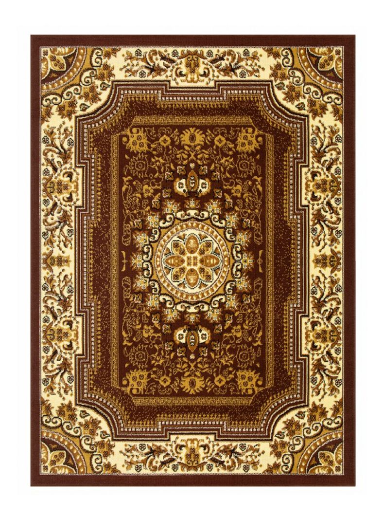 Alfombra 153 x 213 cm Kashank 4670 Café-0