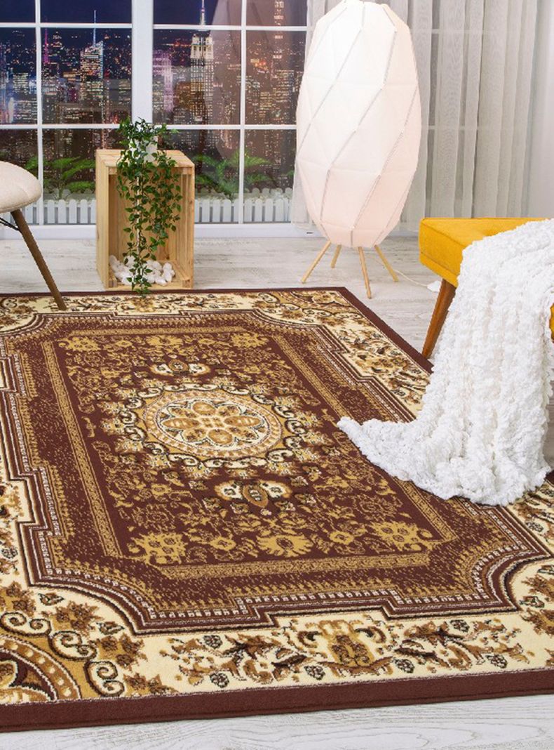 Alfombra 153 x 213 cm Kashank 4670 Café-4
