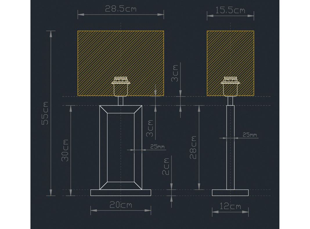 Lámpara Diseño 3 de Sobremesa Mini MX Oxido-2