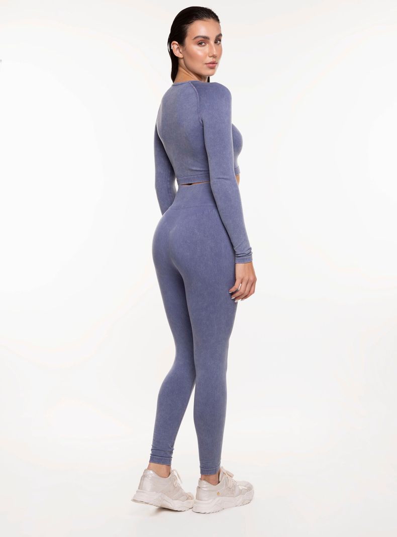Polera Manga Larga Seamless I Know Mujer-1