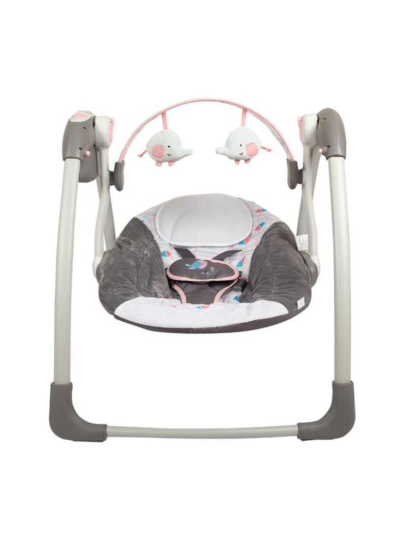 Silla Infanti Nido Mecedora Swing Plástico Rosado Infanti-4