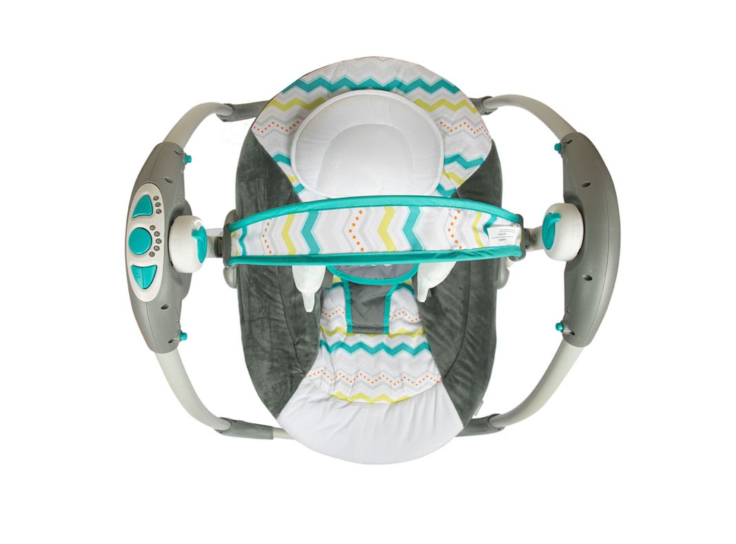 Silla Infanti Nido Mecedora Swing Plástico Verde Infanti-3