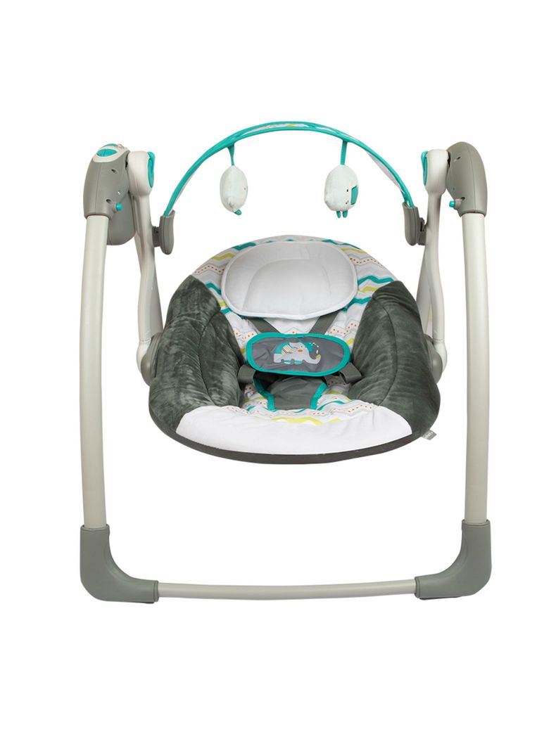 Silla Infanti Nido Mecedora Swing Plástico Verde Infanti-4