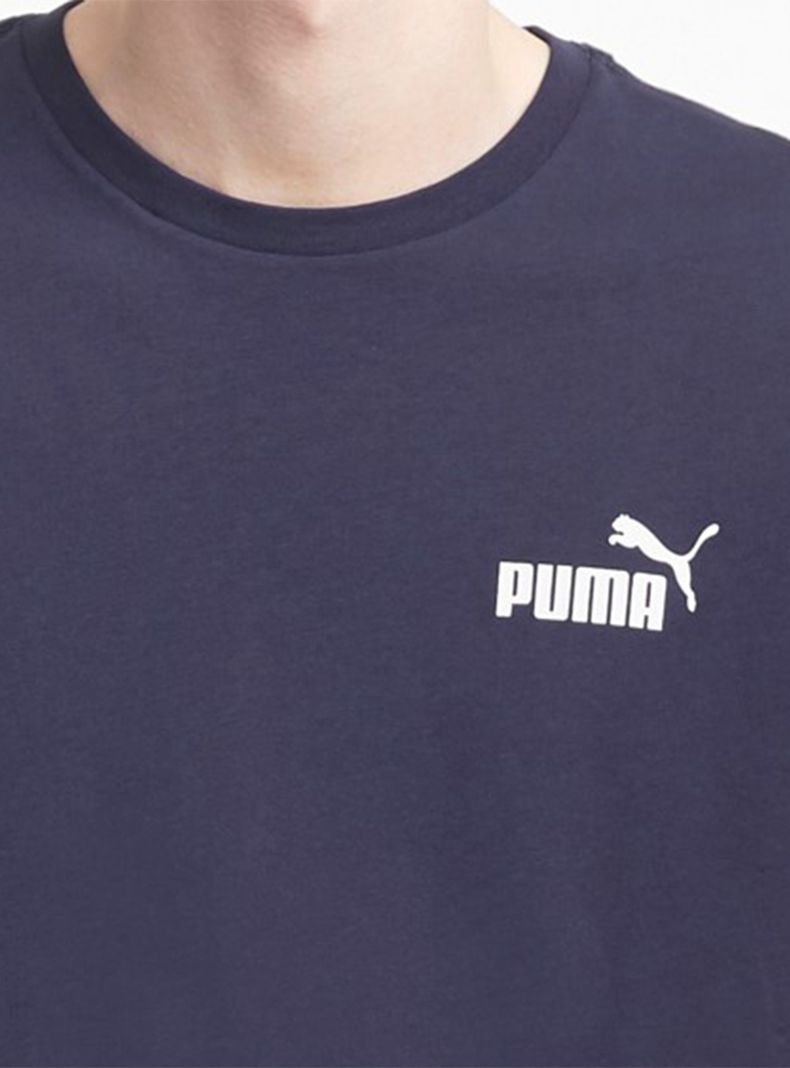 Polera Blue  Ess Small Logo Tee-1
