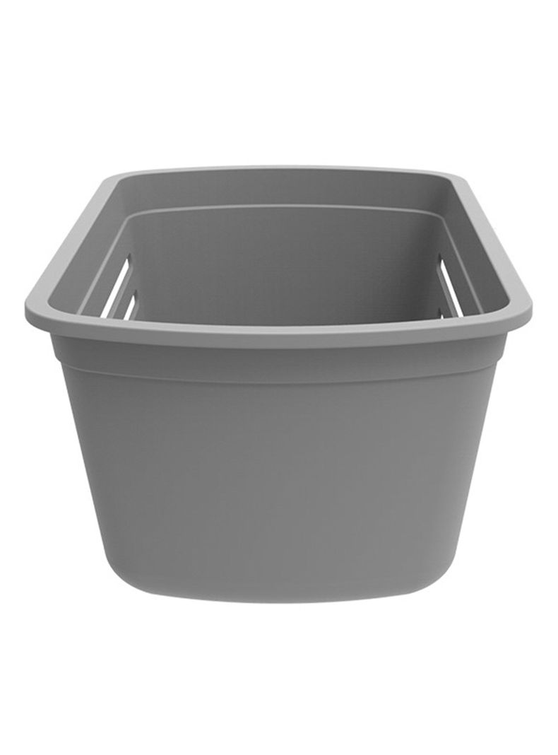 Canasta Organizadora 5 L Gris-1