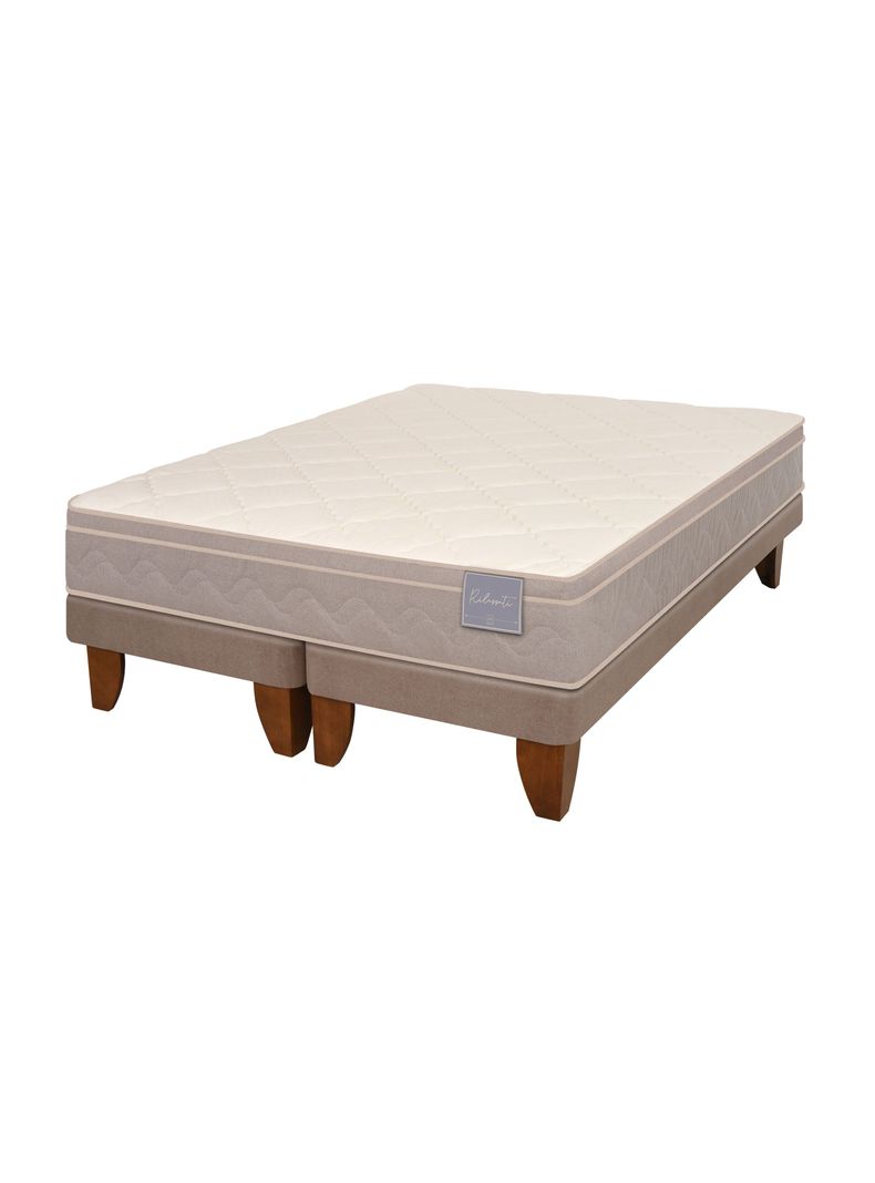 Cama Europea Rilassati 2 Plazas Long Base Dividida-0
