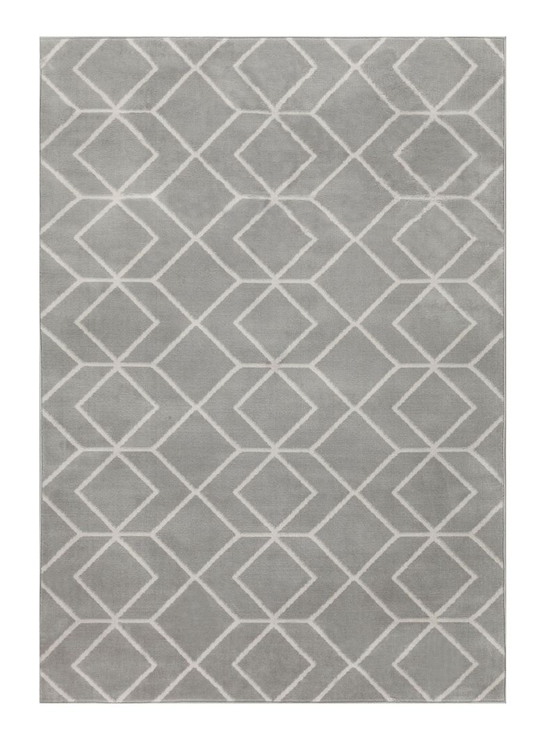 Alfombra Kashan King 245 x 305 cm Gris Claro-0
