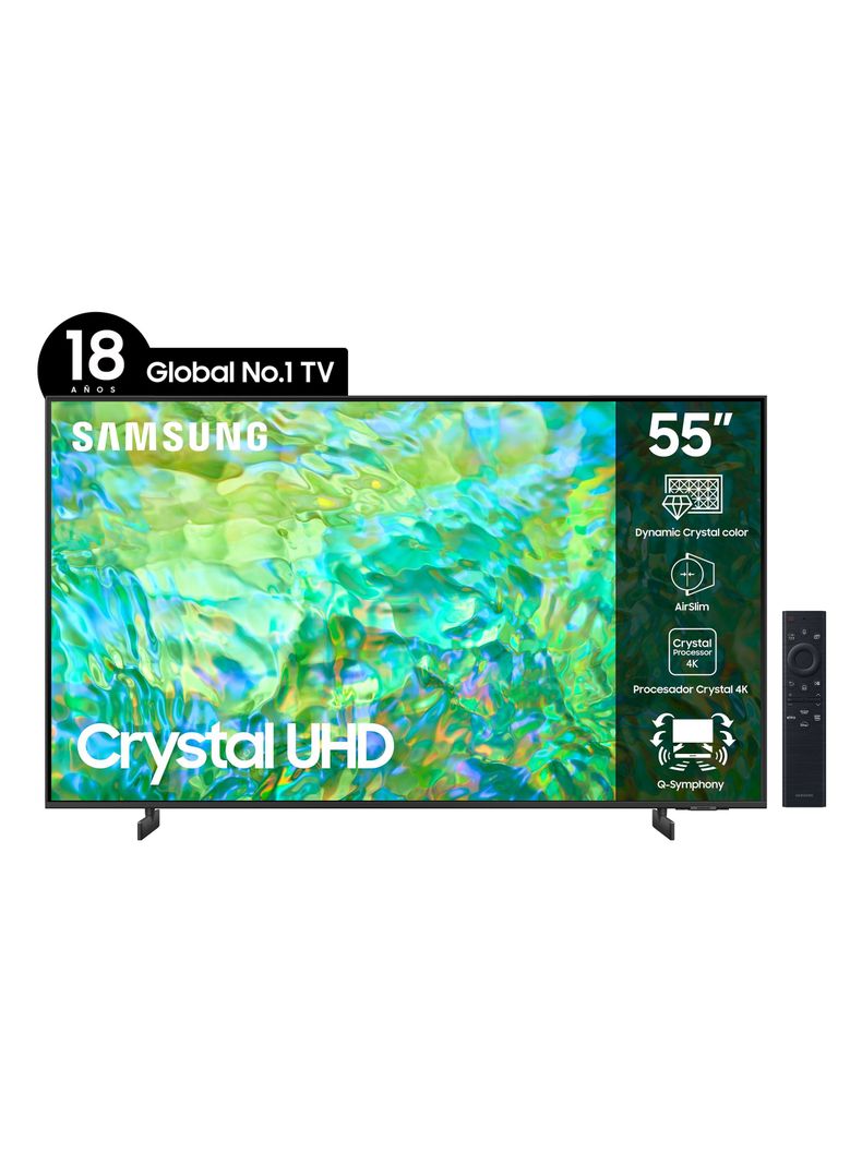 Crystal UHD 4K 55" LED CU8000GXZS-2