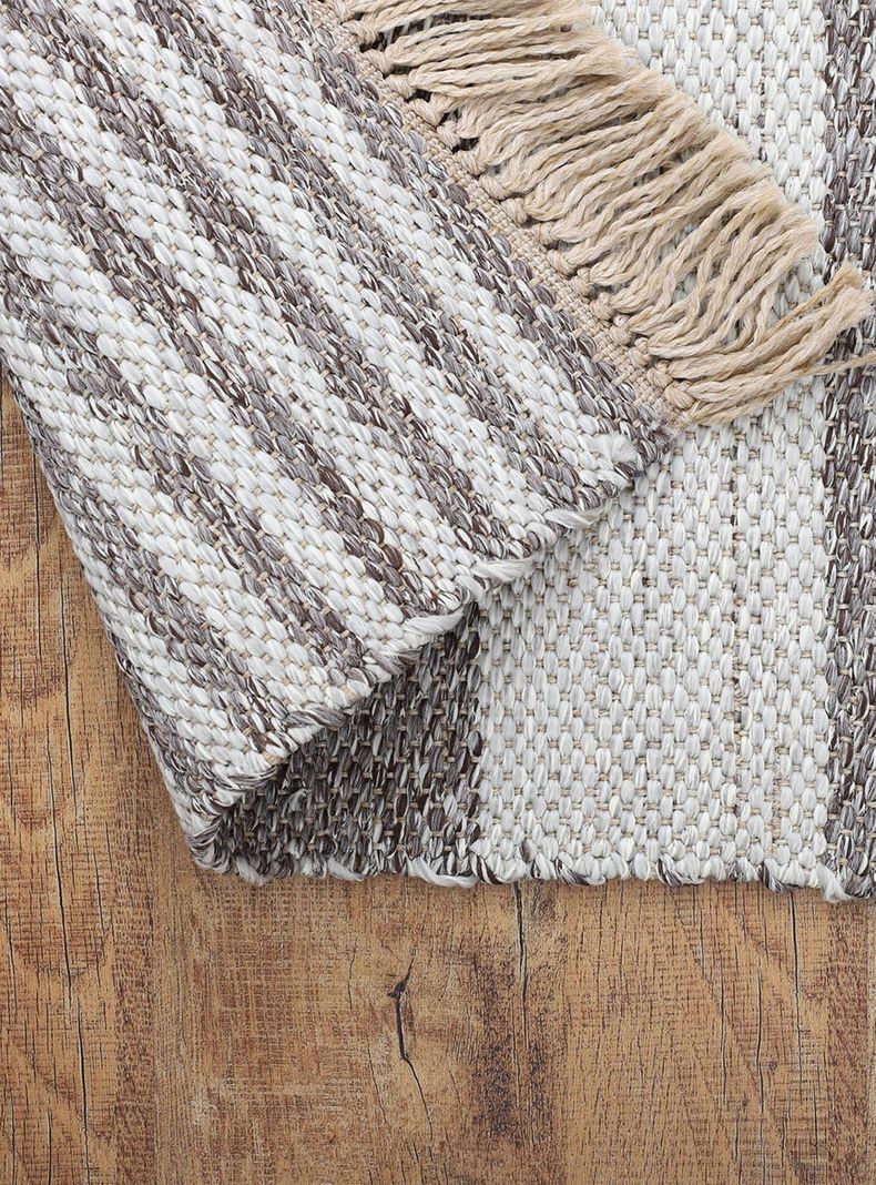 Alfombra Natural 190x290 cm Stripe D2-2