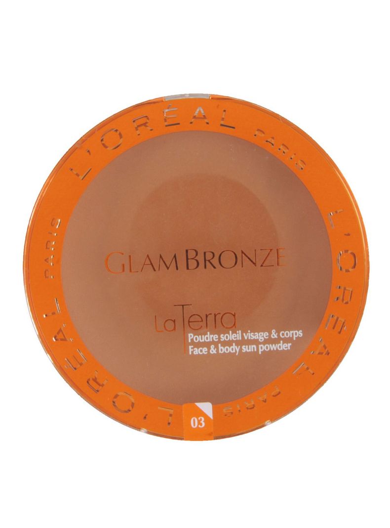 Polvo L'Oréal Glam Bronze Terra 3-0