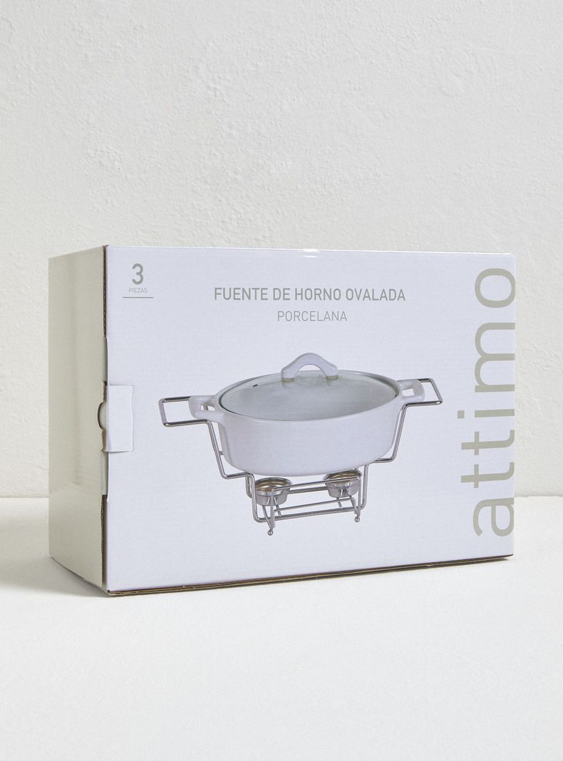 Fuente de Horno Ovalada 19x39.5 cm-3