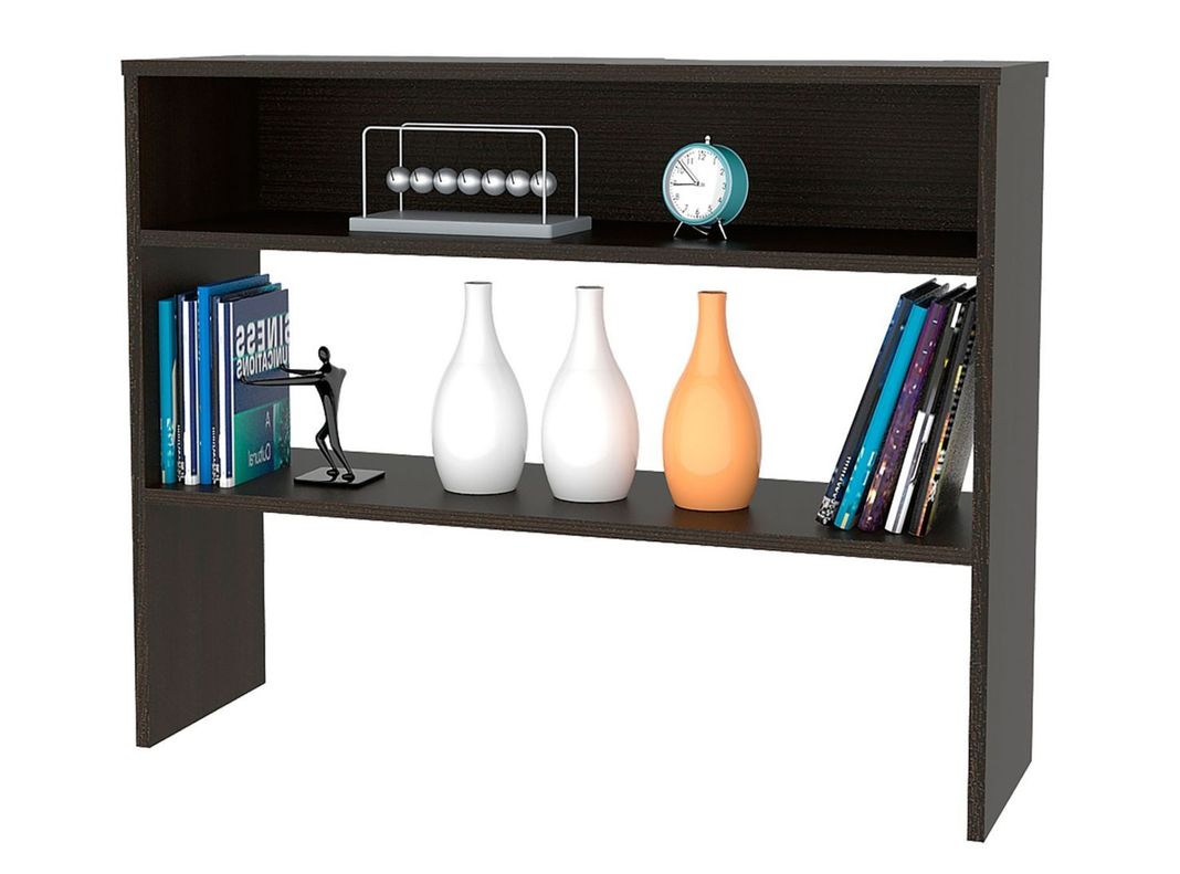 Combo TuHome Living Beijing Wengué Biblioteca Cubo + Arrimo + Mesa de Centro TuHome-7