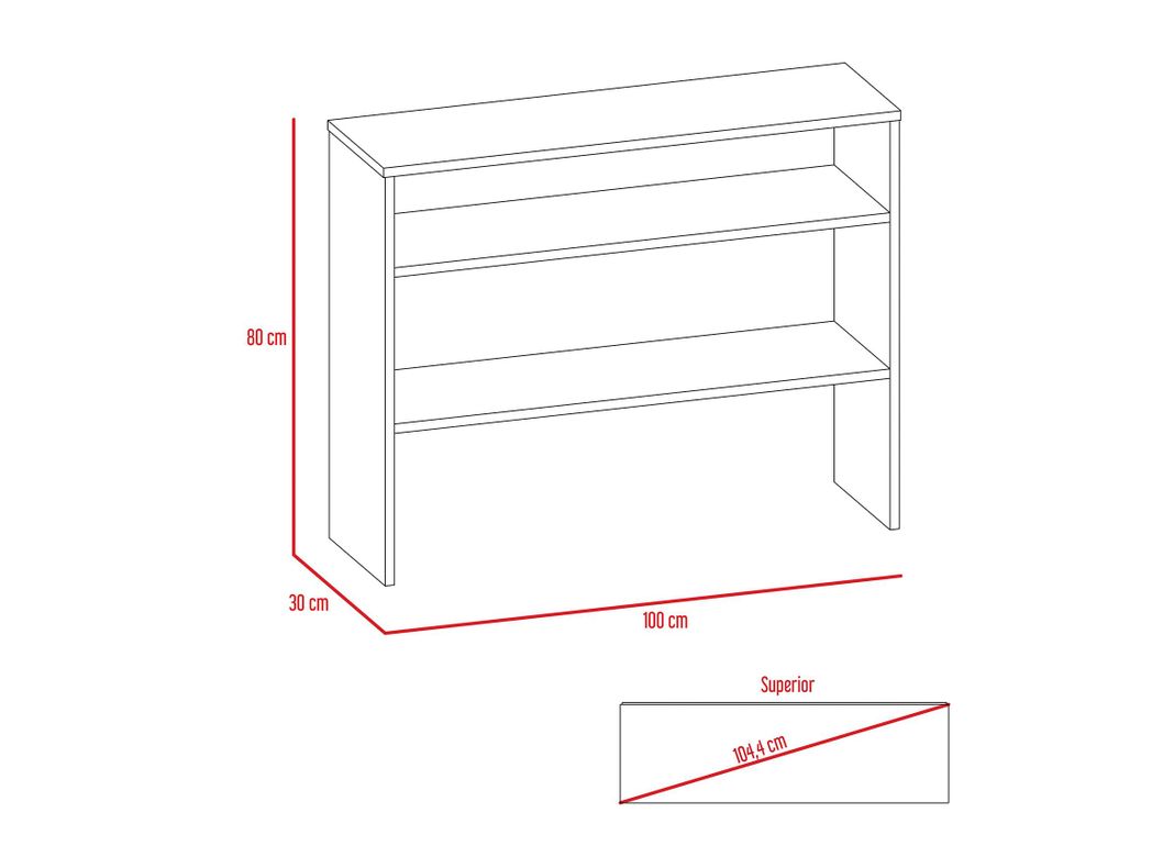 Combo Living Beijing Wengué Rack Extensible TV 40'' + Biblioteca Cubo + Arrimo-5