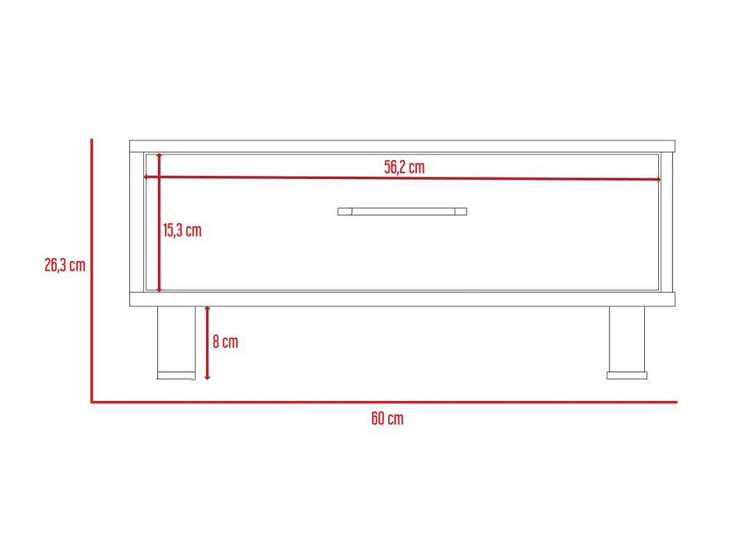 Combo TuHome Living Beijing Wengué Rack Extensible TV 40'' + Mesa de Centro TuHome-4