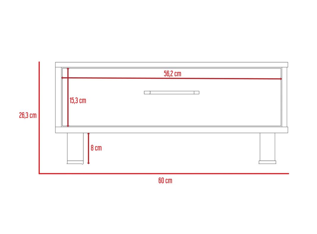 Combo TuHome Living Beijing Wengué Rack Extensible TV 40'' + Arrimo + Mesa de Centro TuHome-6
