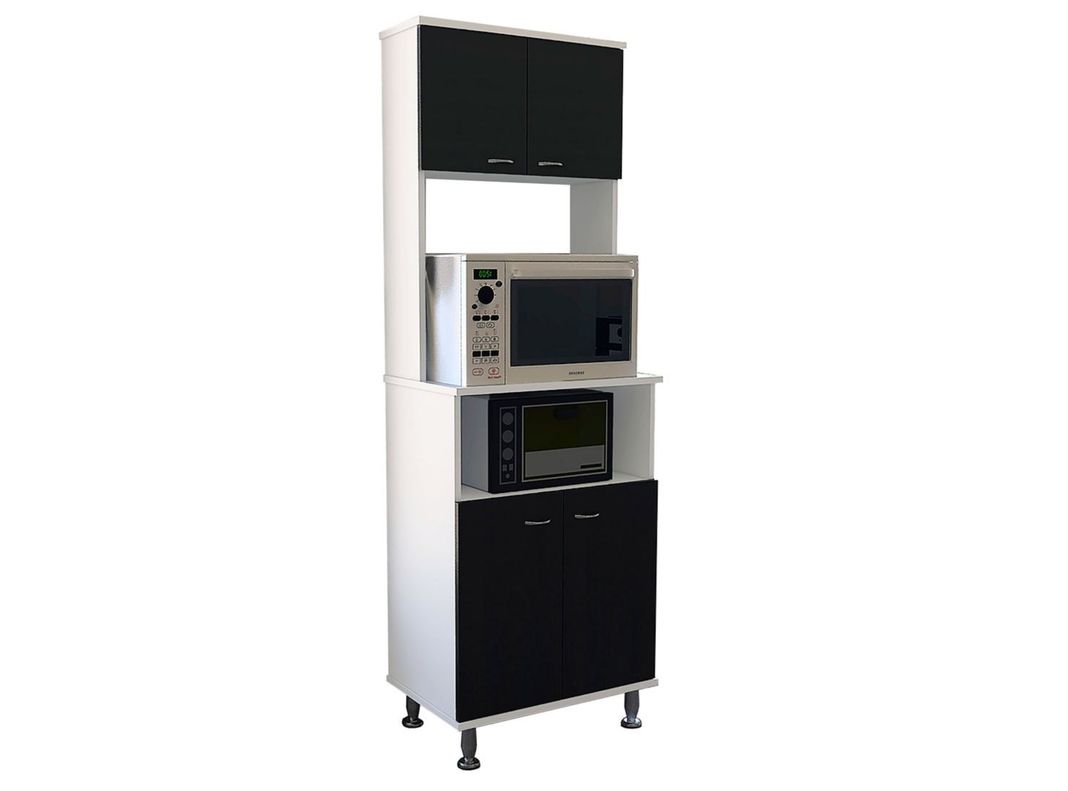 Mueble TuHome de Cocina Microondas Kitchen Wengué 4P TuHome-3